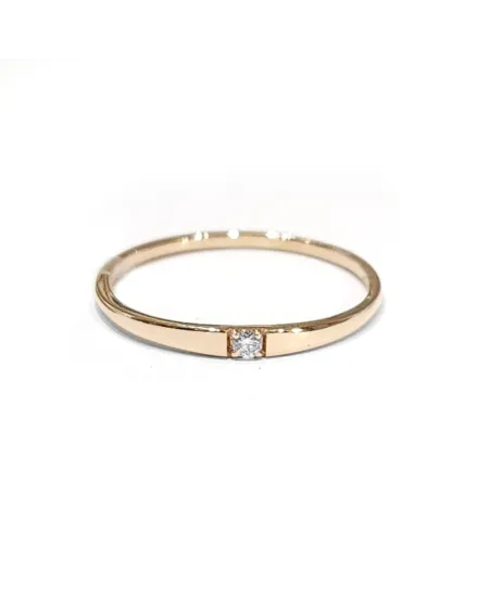 Crivelli Rose Gold Diamond Ring