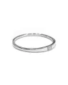Alliance Crivelli en or blanc avec diamant