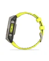 Garmin Fēnix 8 47 Solar Smartwatch Yellow Silicone Strap