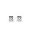 Crivelli Punto Luce Earrings in White Gold and 0.36 ct Diamonds