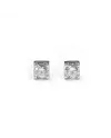 Crivelli Punto Luce Earrings in White Gold and 0.36 ct Diamonds