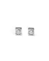 Boucles d'oreilles Crivelli Light Point en or blanc et diamants 0,20 ct