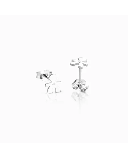 Le Bebé boy single earring in white gold with diamond