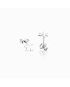 Le Bebé boy single earring in white gold with diamond