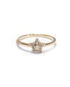 Crivelli Rose Gold Ring with Star Diamond Pavé