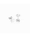 Le Bebé girl single earring in white gold with diamond