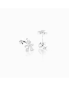 Le Bebé boy single earring in white gold and pave diamonds