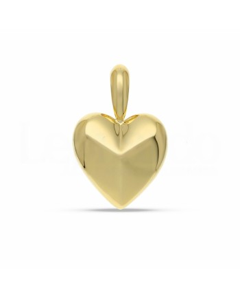 Yellow Gold Jewelry Casella Heart Pendant