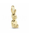 Pendentif lapin Casella Gioielli en or jaune