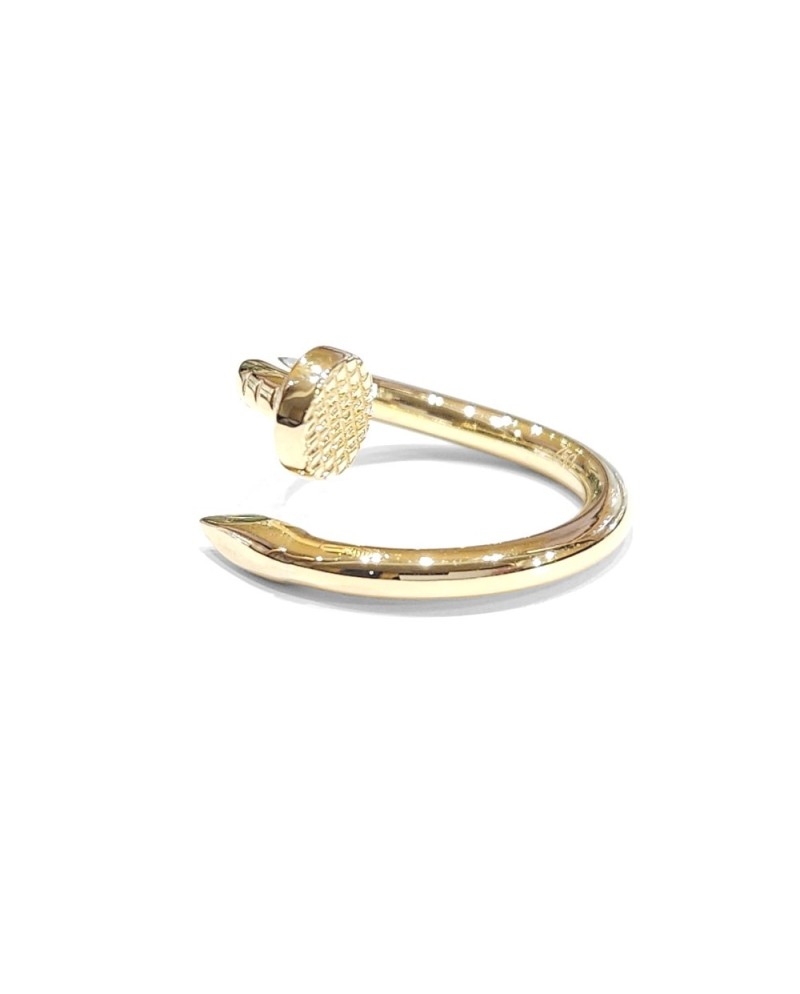Anello Chiodo Casella Gioielli in Oro Giallo