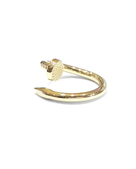 Anello Chiodo Casella Gioielli in Oro Giallo