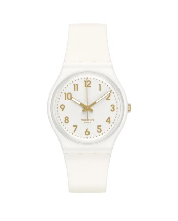 Montre Swatch Bishop blanche