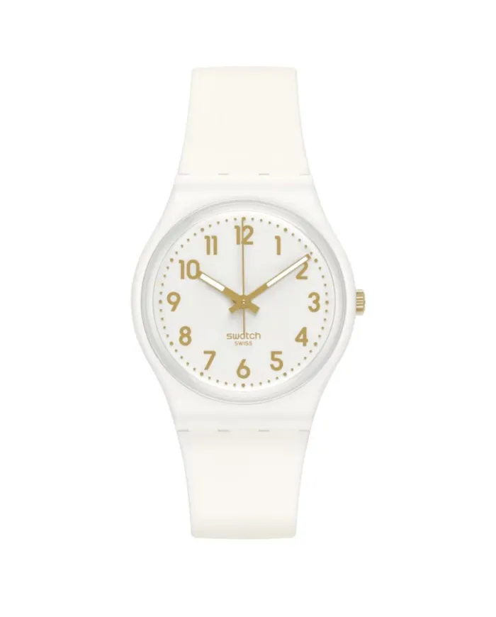 Montre Swatch Bishop blanche