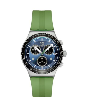 Swatch Dusk Thru Leaves Chronograph Watch