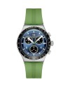 Swatch Dusk Thru Leaves Chronograph Watch