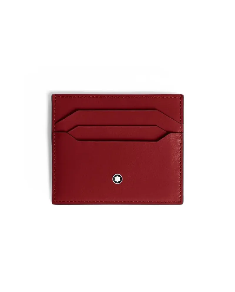 Porta Carte Montblanc Meisterstück in Pelle a 6 Scomparti Ruggine Scuro