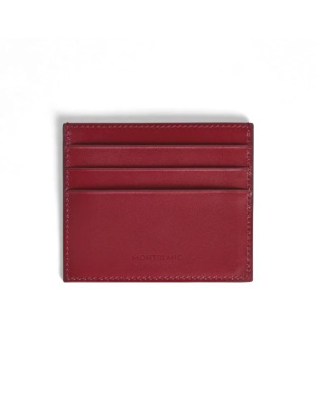 Montblanc Meisterstück Leather Card Holder 6cc Dark Rust