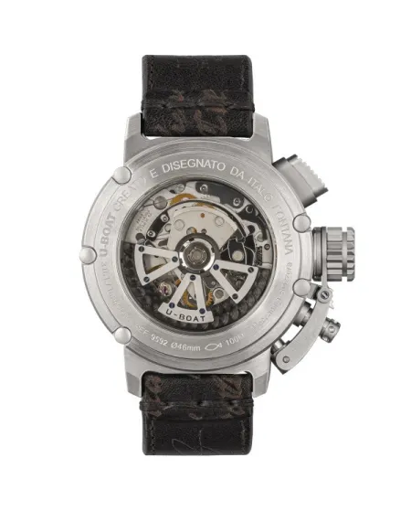 Chronographe U-Boat Chimera Chrono SS Noir Édition Limitée