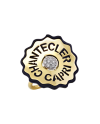 Anello Chantecler Logo in Oro Giallo e Diamanti e Resina Nera