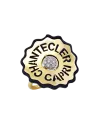 Bague Chantecler Logo en Or Jaune et Diamants et Résine Noire