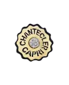Anello Chantecler Logo in Oro Giallo e Diamanti e Resina Nera