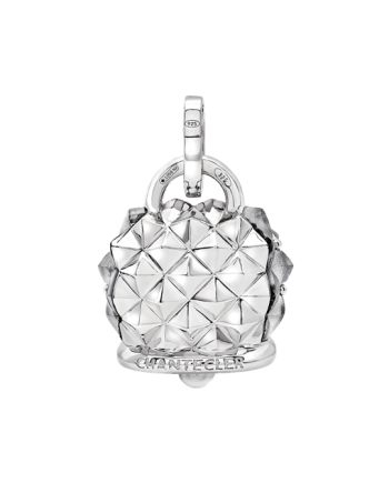 Ciondolo Maxi Rebel Chantecler Et Voilà Campanelle in Argento e Resina Fumé