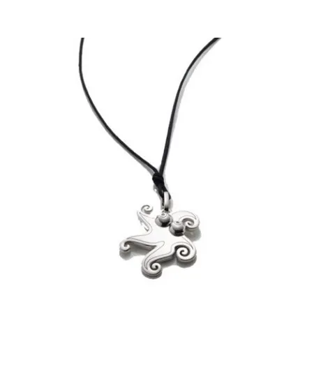 Chantecler Scugnizzi Pendant in Silver with Starfish and Diamonds