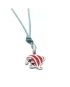 Pendentif Chantecler Capri Scugnizzi en argent et diamants représentant un bernard-l'ermite