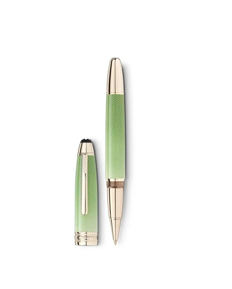 Stylo roller Montblanc Meisterstuck Solitaire Céladon Dégradé