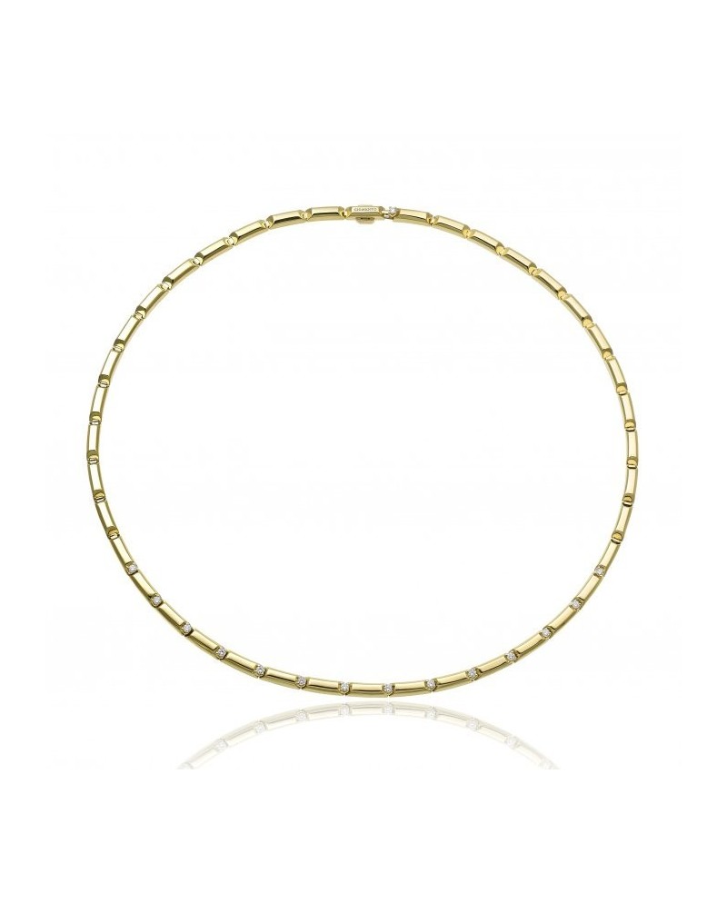 Collana Chimento X-Tend Chocolat in Oro Giallo con Diamanti