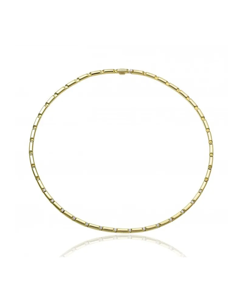 Collier Chimento X-Tend Chocolat en or jaune avec diamants