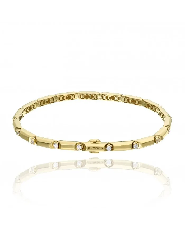 Bracciale Chimento X-Tend Chocolat in Oro Giallo con Diamanti