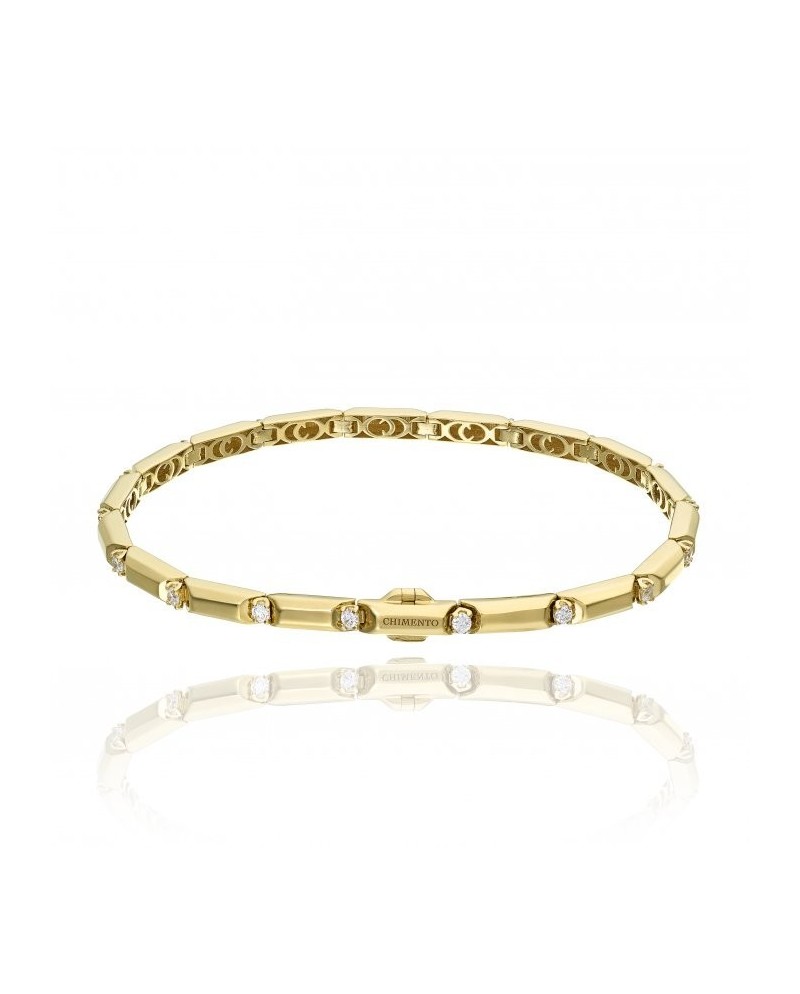 Bracciale Chimento X-Tend Chocolat in Oro Giallo con Diamanti