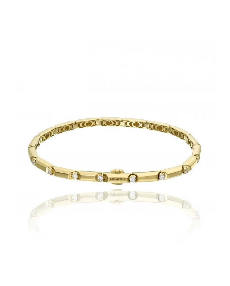 Bracelet Chimento X-Tend Chocolat en Or Jaune avec Diamants