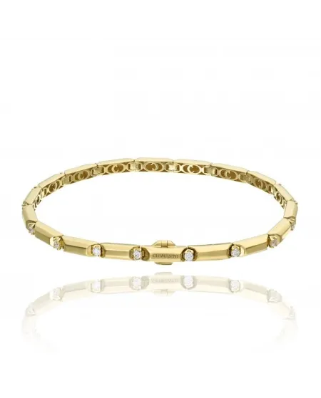 Chimento X-Tend Chocolat Bracelet in Yellow Gold with Diamonds