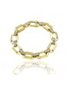 Bracciale Chimento Link Sunrise in Oro Giallo con Diamanti Bianchi
