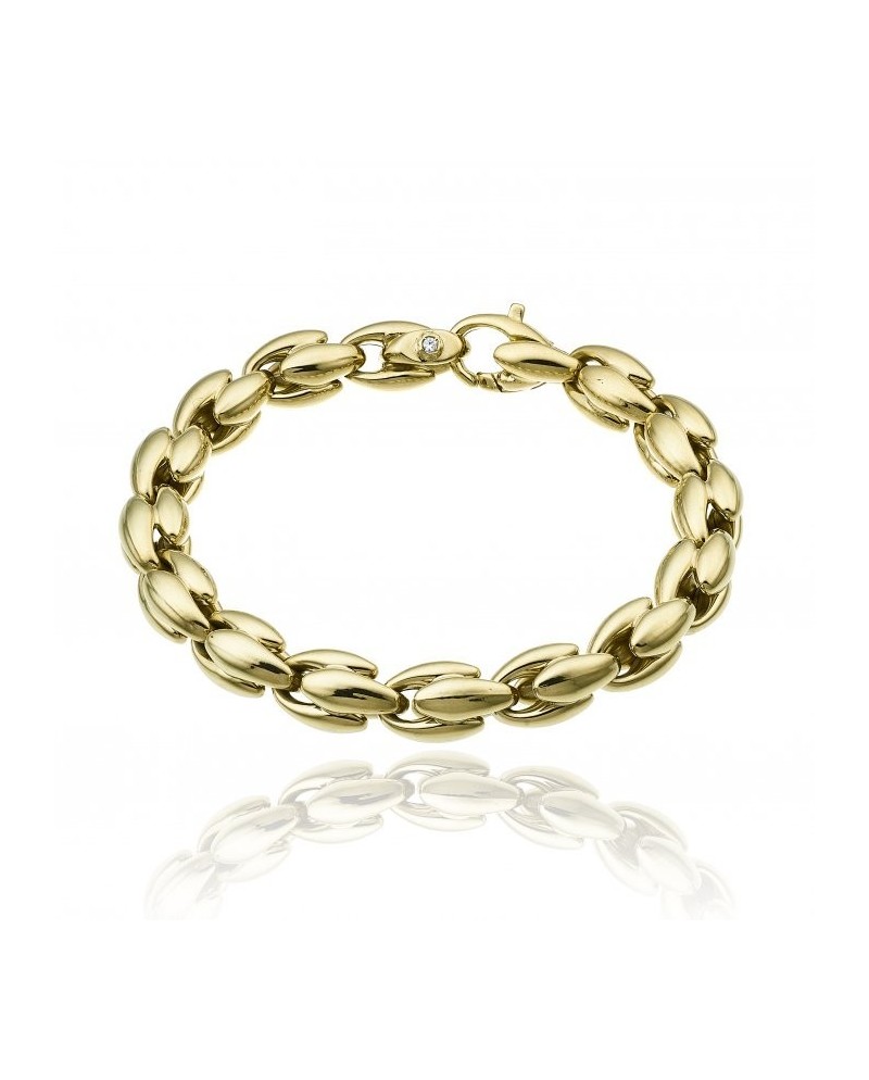 Bracciale Chimento Accenti in Oro Giallo con Diamante