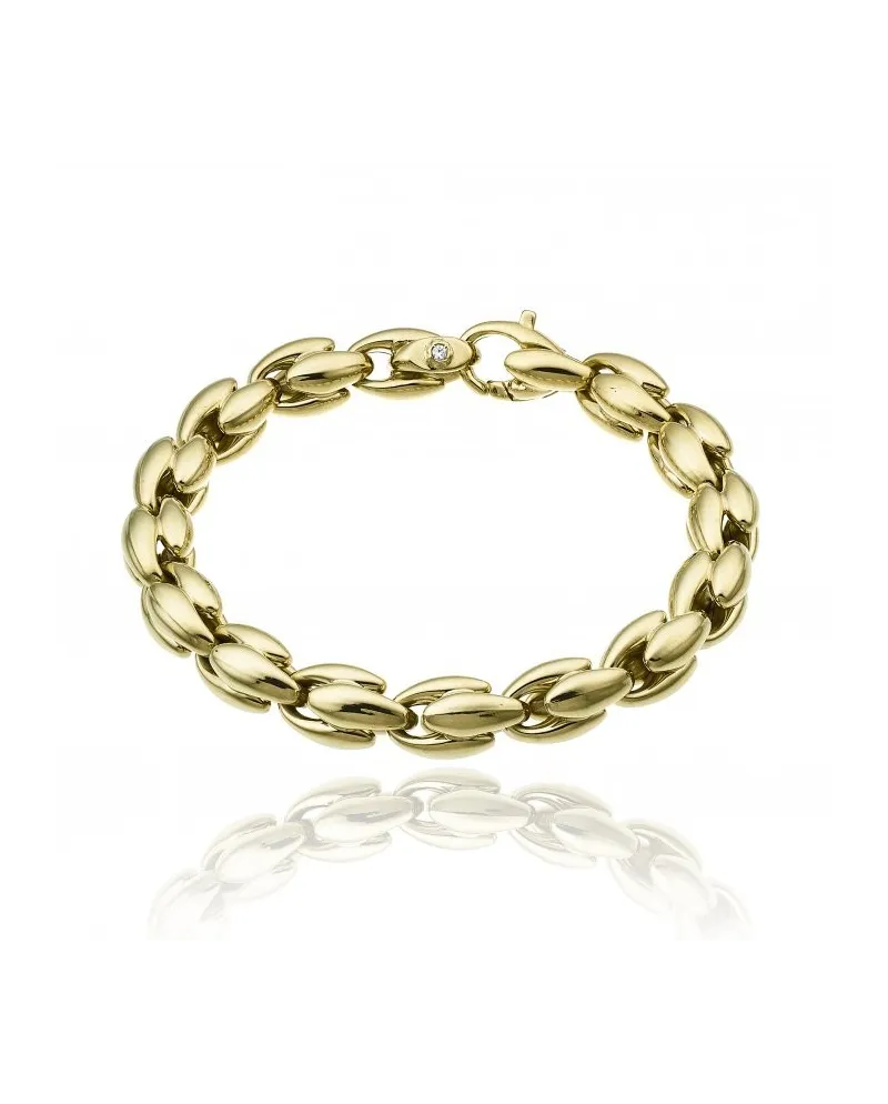 Chimento Accenti Bracelet in Yellow Gold with Diamond