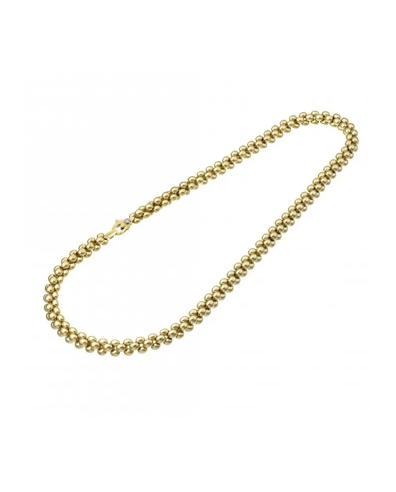 Collana Chimento Armillas Acqua in Oro Giallo con Diamante