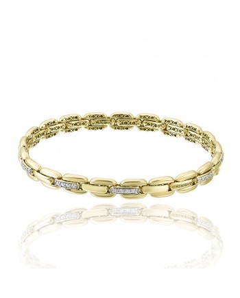 Bracelet élastique Chimento X-Tend en or jaune avec diamants