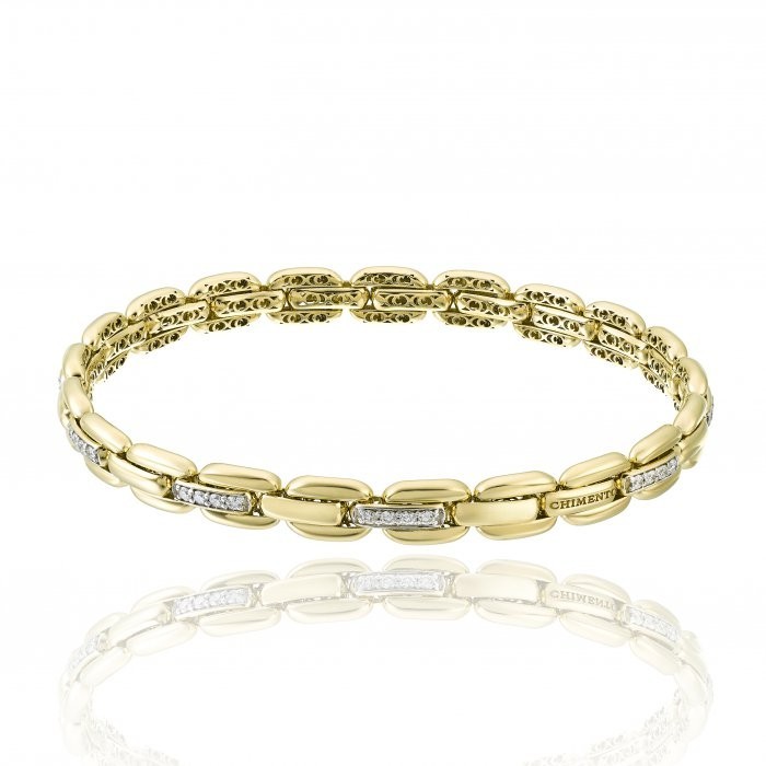 Bracelet CHIMENTO En Or Jaune Ou Or Gris - Bijou Occasion De Marque