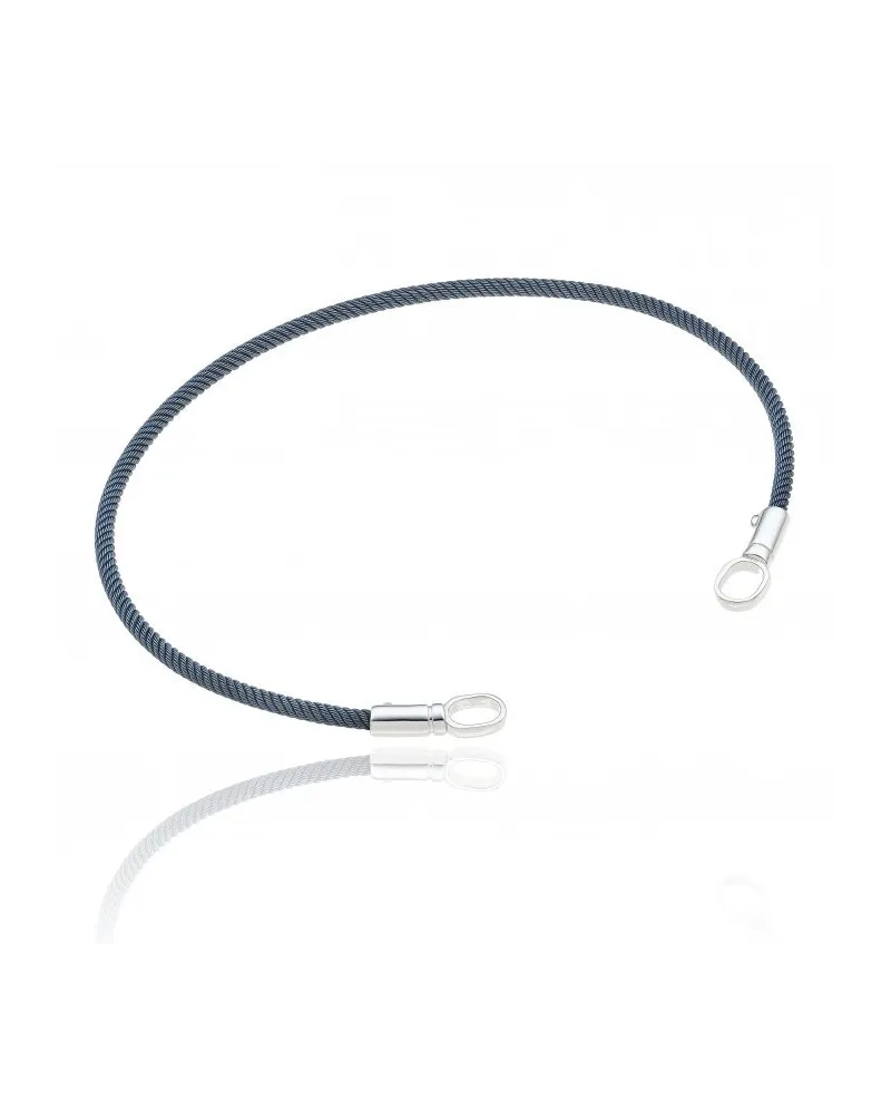 Bracciale Chimento Typhoon in Oro Bianco e Acciaio