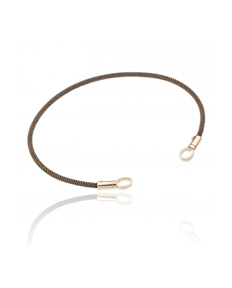 Chimento Typhoon Bracelet in Rose Gold and Steel