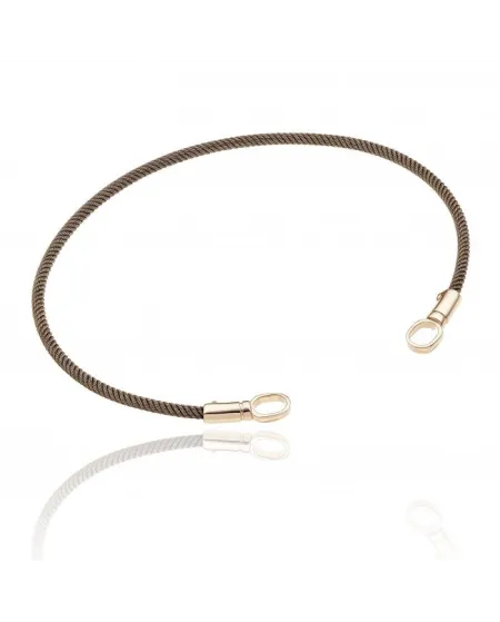 Bracelet Chimento Typhoon en Or Rose et Acier