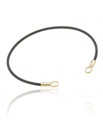 Chimento Typhoon Bracelet in Yellow Gold and Steel