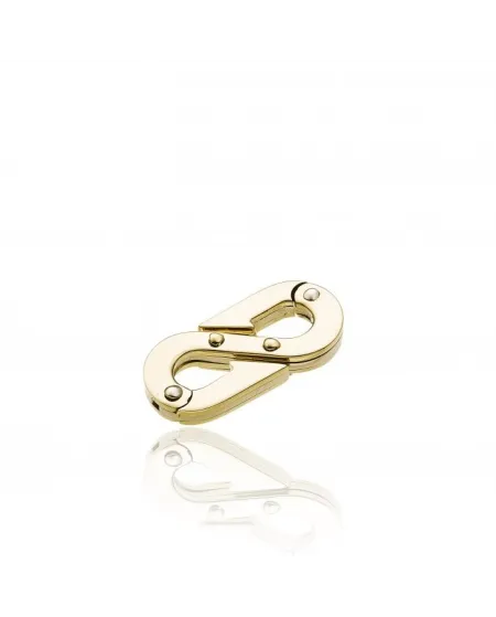 Chimento Typhoon Small Link in Yellow Gold