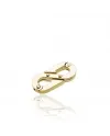 Chimento Typhoon Small Link in Yellow Gold