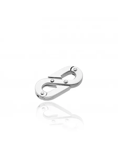 Petit maillon Chimento Typhoon en or blanc