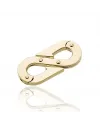 Link Chimento Typhoon Grande in Oro Giallo