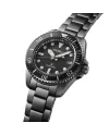 Montre Seiko Prospex Solar Diver 200M avec bracelet en acier noir